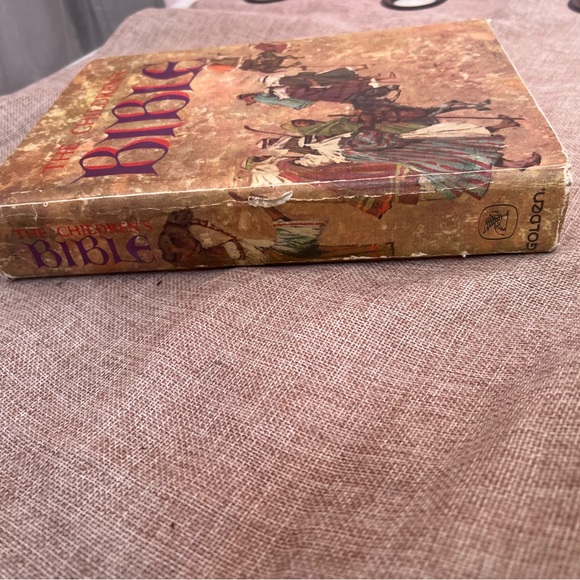 The Children's Bible Illustrated Stories Golden Press Vintage Hardcover 1965 - Picture 2 of 13